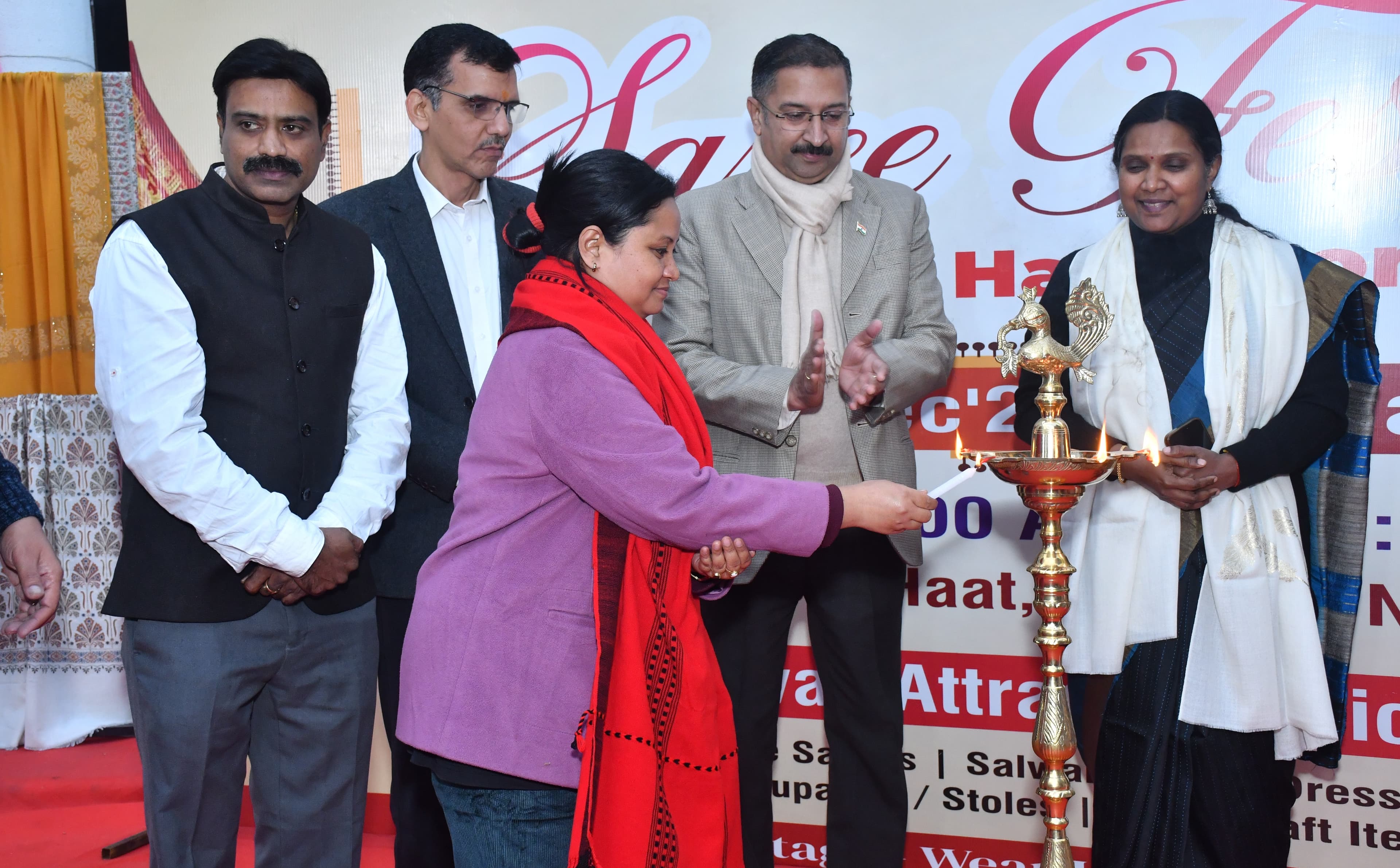 Inauguration of Exclusive Handloom Expo - Saree Festival, Handloom Haat, Janpath,Dec-2025