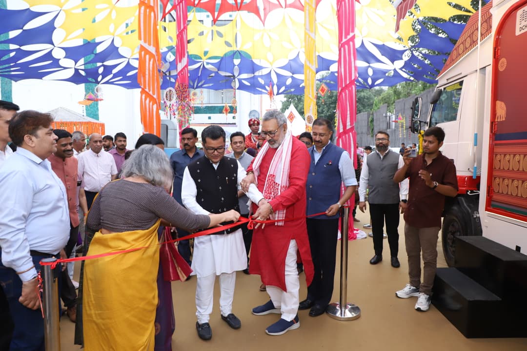 Inauguration of " Haat on Wheels ", 5th Aug, Handloom Haat Janpath